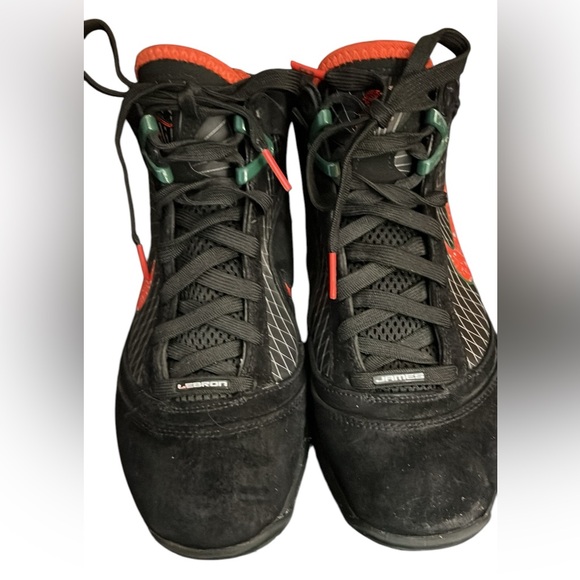 NIKE Mens Florida A&M LeBron James 7 Retro Rattlers Basketball Shoes,Sz 8,GUC. - Picture 3 of 12